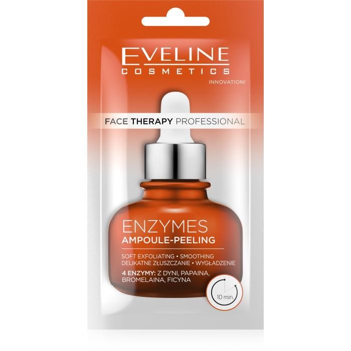 EVELINE Face Therapy Professional Maska-ampułka delikatnie złuszczająca z 4 enzymami  8 ml