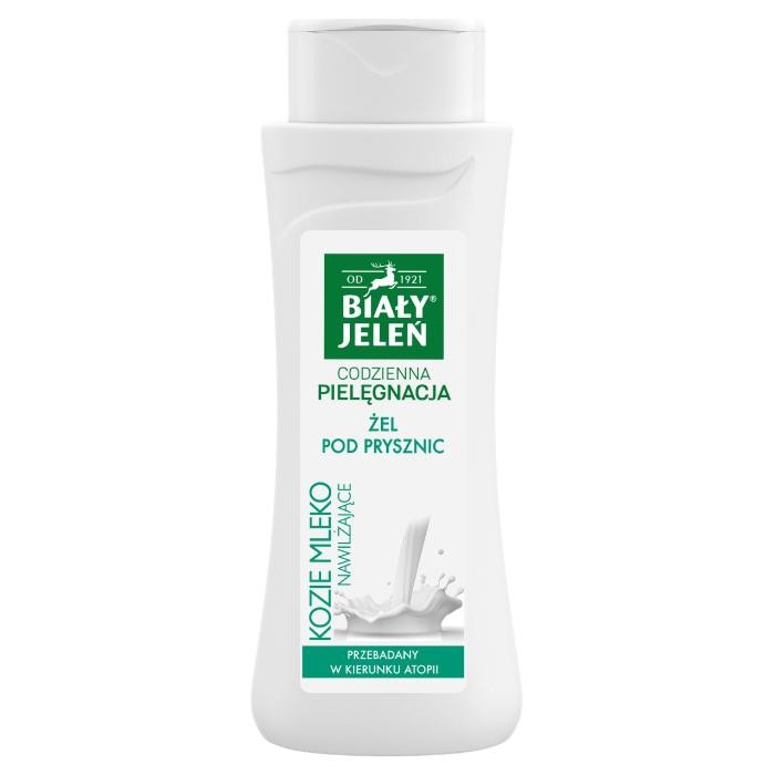 BIAŁY JELEŃ Codzienna Pielęgnacja Żel pod prysznic nawilżający Kozie mleko 300 ml