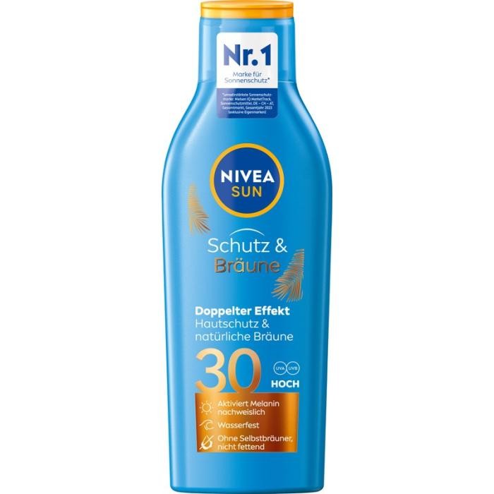 NIVEA SUN Protect &amp; Bronze Balsam do opalania aktywujący naturalną opaleniznę SPF30 200 ml