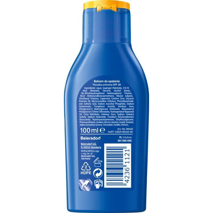 NIVEA SUN Protect &amp; Moisture Balsam nawilżający do opalania SPF30 100 ml