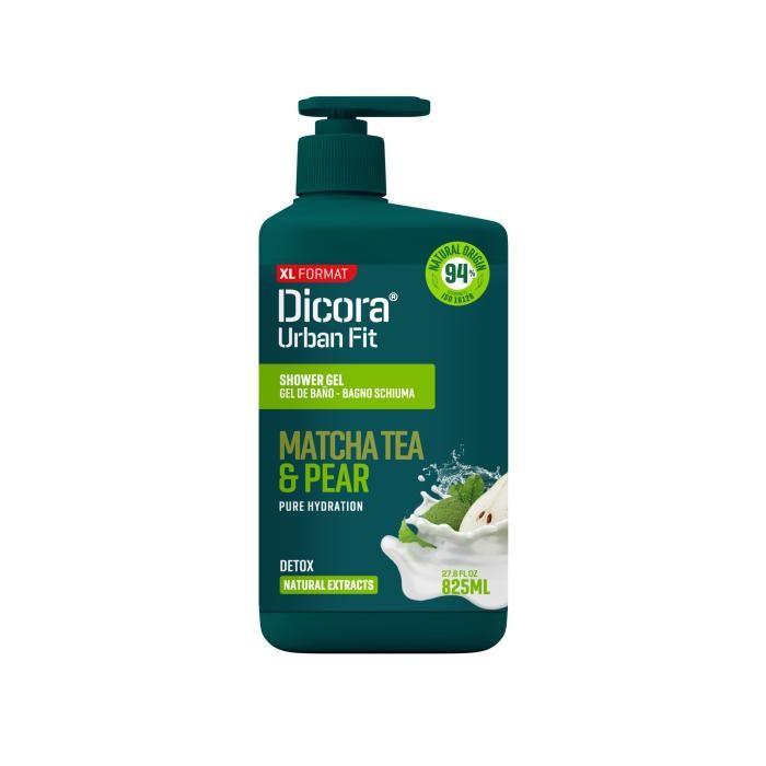 DICORA Żel pod prysznic Herbata Matcha i Gruszka  825 ml