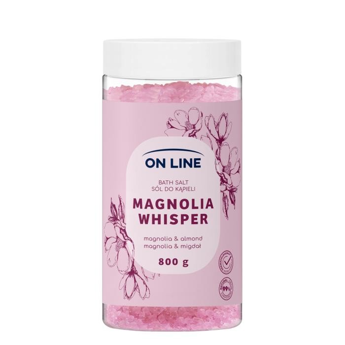 ON LINE Sól do kąpieli Magnolia Whisper 800 g