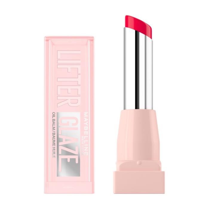 MAYBELLINE Lifter Glaze Pomadka - balsam olejkowy do ust nawilżający, 004 Cherry Swirl 2,8 g