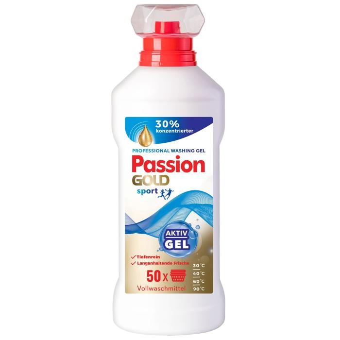 PASSION GOLD Professional Żel do prania Sport 2000 ml
