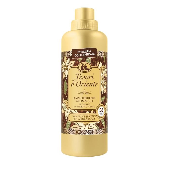 TESORI D`ORIENTE Koncentrat do płukania tkanin VANIGLIA &amp; ZENZERO 760 ml (38 prań)