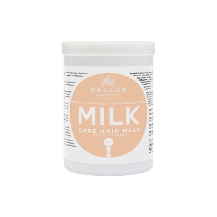 KALLOS Maska d/włosów 1000ml Milk  z prot.mleka&amp;