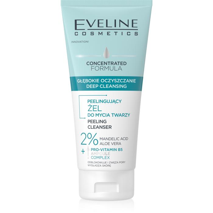 EVELINE Peelingujący Żel do mycia twarzy - głębokie oczyszczanie 150 ml