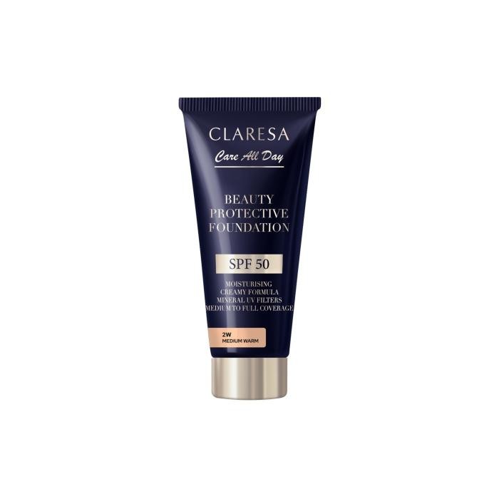 Claresa Podkład nawilżający 2W Medium Warm SPF50&amp;