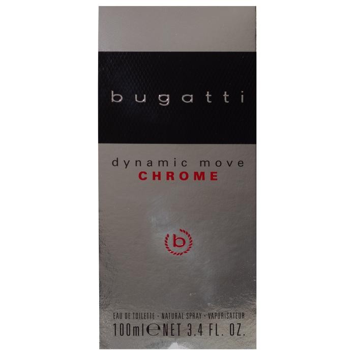BUGATTI  Dynamic Move Chrome Woda toaletowa dla mężczyzn 100 ml