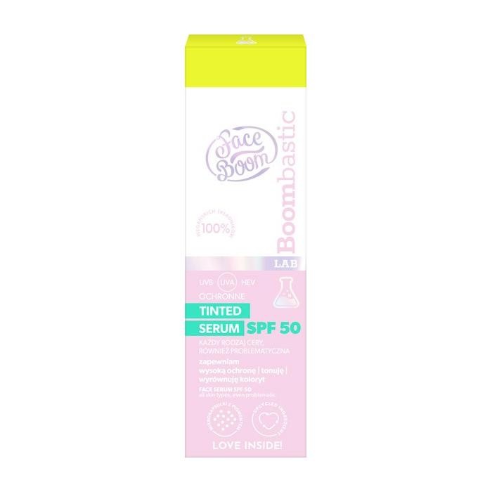 FACEBOOM Bombastic Lab Tinted serum ochronne SPF50 30 ml