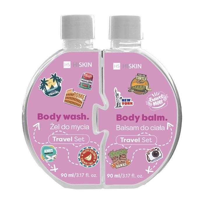 HISKIN Puzzle Body Żel do mycia + Balsam do ciała 2 x 90 ml