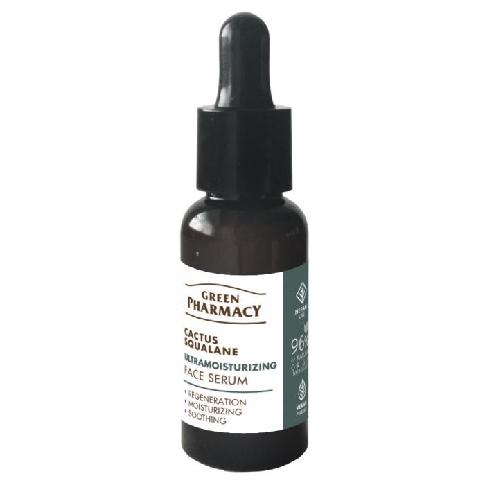 GREEN PHARMACY Kaktus + Skwalan Ultranawilżające Serum do twarzy 30 ml