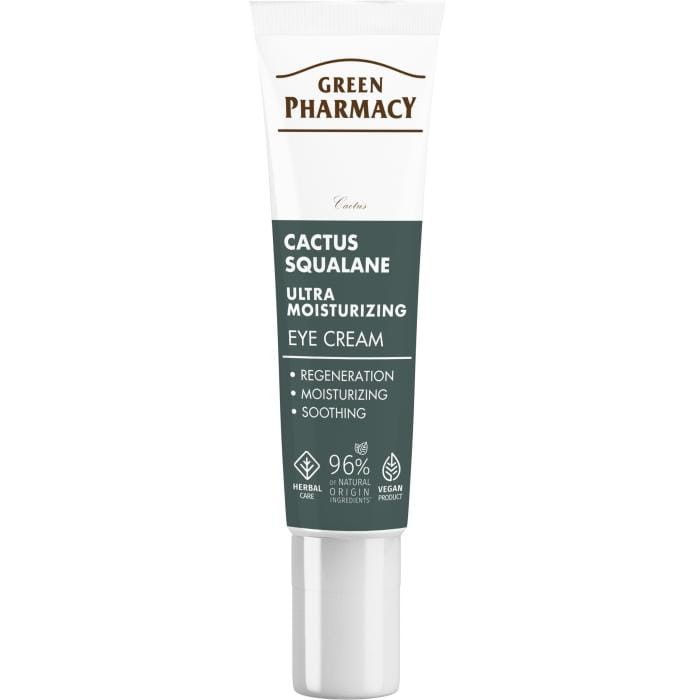 GREEN PHARMACY Kaktus + Skwalan Ultranawilżający Krem pod oczy 15 ml