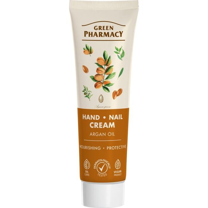 GREEN PHARMACY Krem do rąk i paznokci Olej arganowy 100 ml