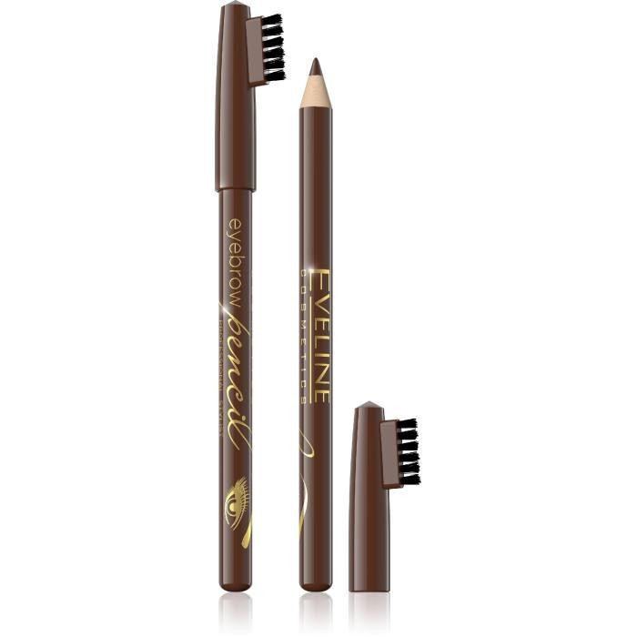 Eveline Eyebrow Pencil Kredka do brwi -  brąz  1szt