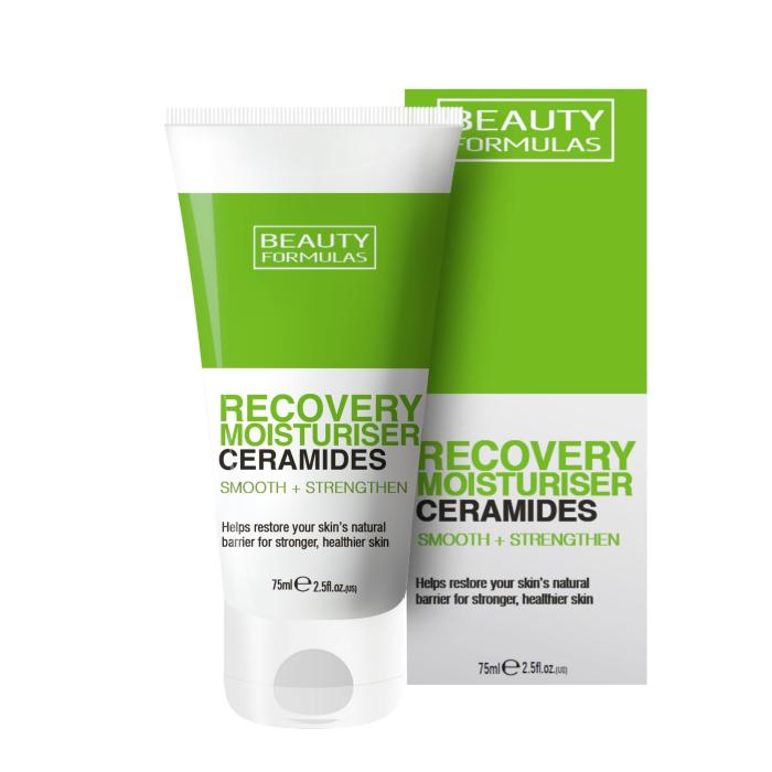 BEAUTY FORMULAS Ceramides Regenerujący krem nawilżający z ceramidami 75 ml