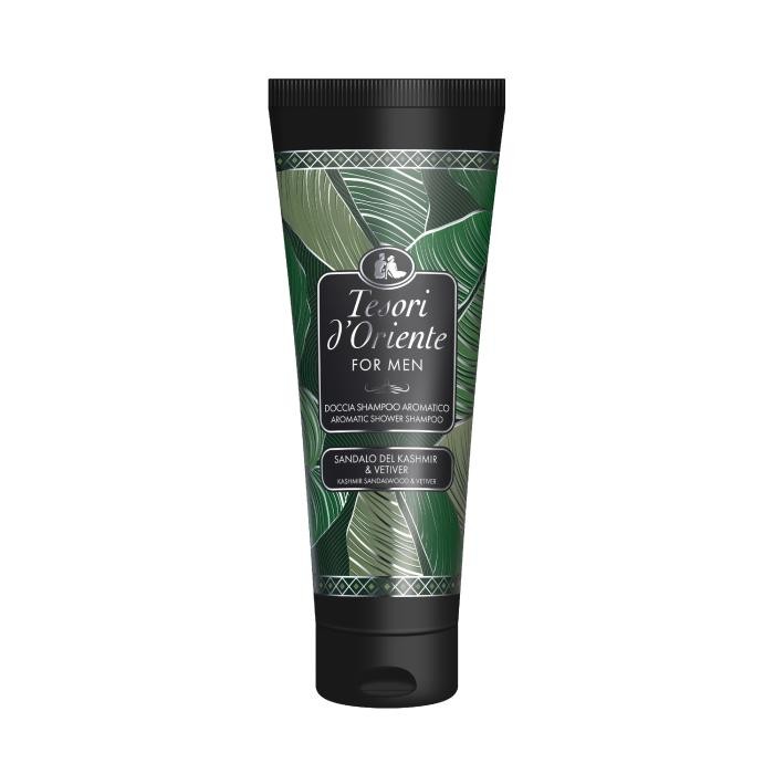 TESORI Żel p/prysz 250ml Men SANDALO