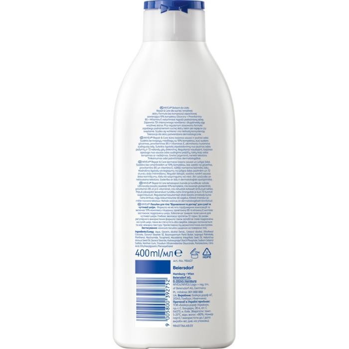 NIVEA Repair &amp; Care Balsam do ciała regenerujący 400 ml