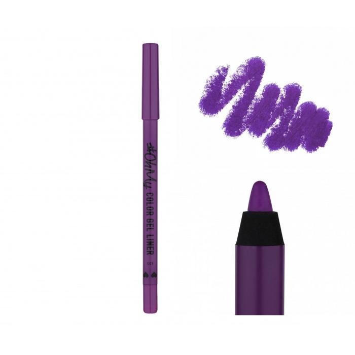 LAMEL OhMy Żelowa Kredka do oczu Color Gel Liner nr 405 - Fioletowa 1.4g - termin 31.03.2026
