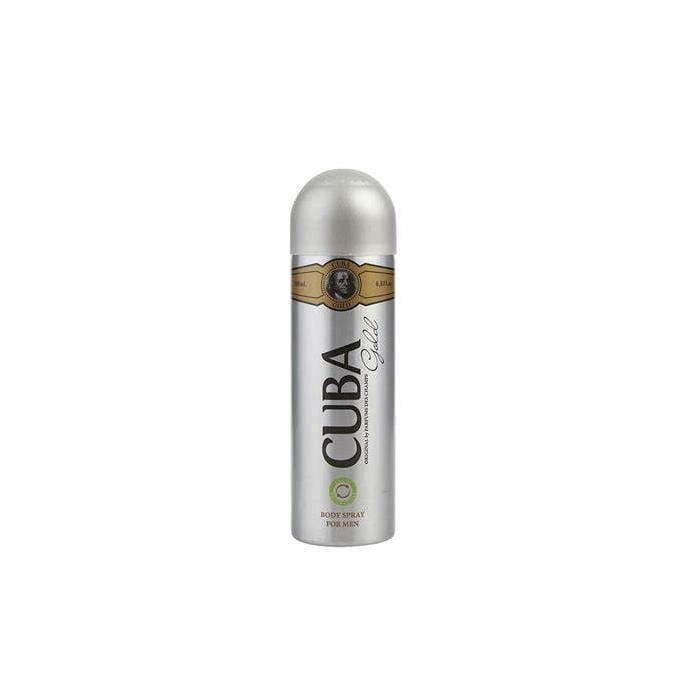 CUBA Gold Dezodorant perfumowany dla mężczyzn 200 ml