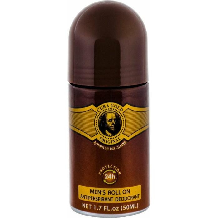 CUBA Gold Męski Dezodorant Roll-On 50 ml