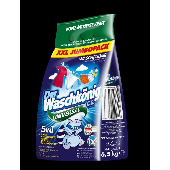 WASCHKONIG PROSZEK d/prania 6,5KG folia UNIWER/6