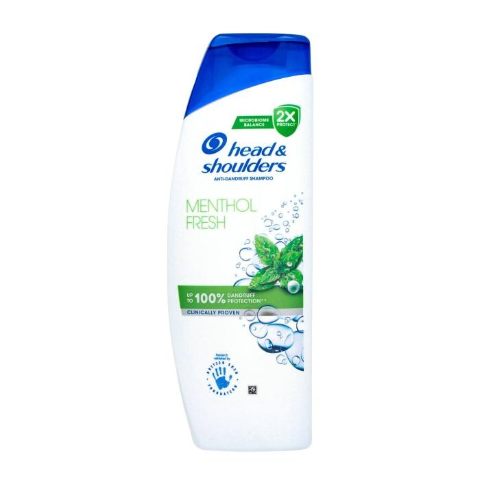 H&amp;S SZAMPON 400ml MENTHOL FRESH