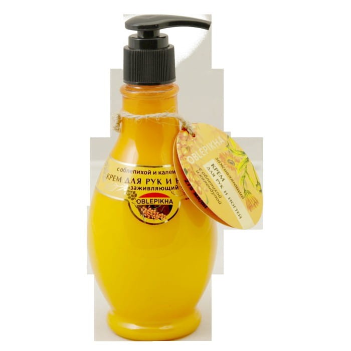 OBLEPIKHA Krem do rąk i paznokci z olejkiem z rokitnika i nagietka 275 ml