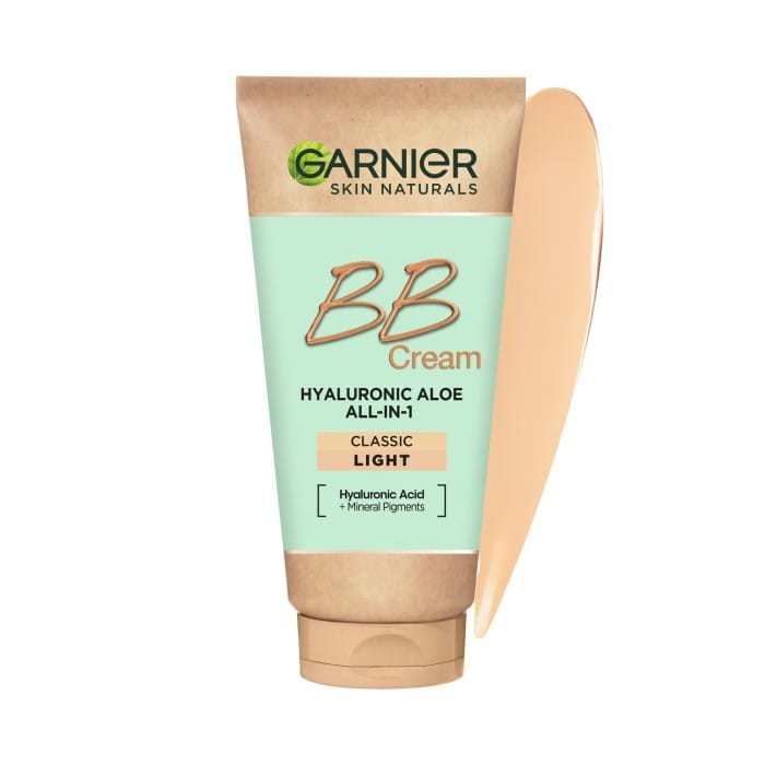 GARNIER Skin Naturals Krem tonujący BB Hyaluronic Aloe All-in-One - jasny - każdy rodzaj cery 50 ml