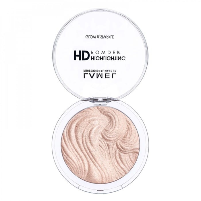 LAMEL Puder rozświetlający do twarzy HD Highlihting Glow&amp;Sparkle nr 402  12g