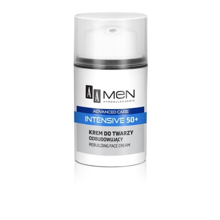AA Men Adventure Care Krem do twarzy Intensive 50+ odbudowujący  50ml