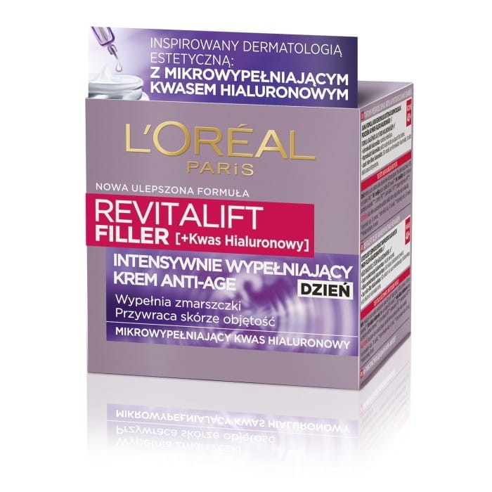 LOREAL Revitalift Filler [HA] Intensywnie Wypełniający Krem anti-age na dzień  50 ml