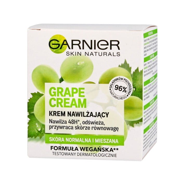 GARNIER Skin Naturals Botanical Grape Extract Krem nawilżająco-odświeżający  50 ml