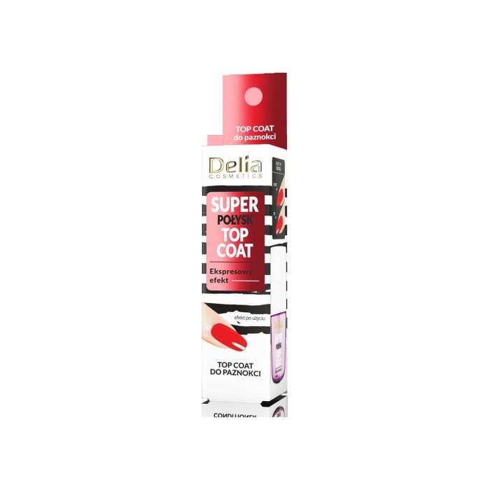 DELIA Efekt w 12 dni Top Coat do paznokci 11 ml