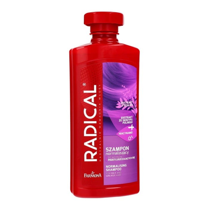 RADICAL Szampon normalizujący do włosów przetłuszczających się 400 ml
