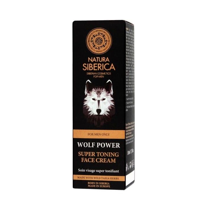 Natura Siberica Men Krem do twarzy Wolf Power Tonizujący 50ml