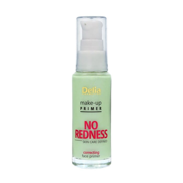 DELIA COSMETICS Skin Care Defined Baza pod makijaż No Redness korygująca 30ml