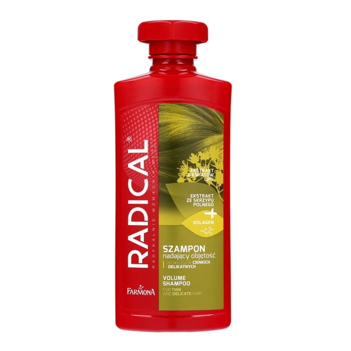 RADICAL Szampon nadający objętość do włosów cienkich i delikatnych 400 ml