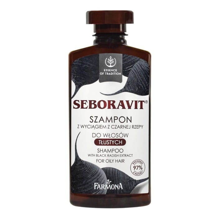 FARMONA Seboravit Szampon z wyciągiem z czarnej rzepy do włosów tłustych 300 ml