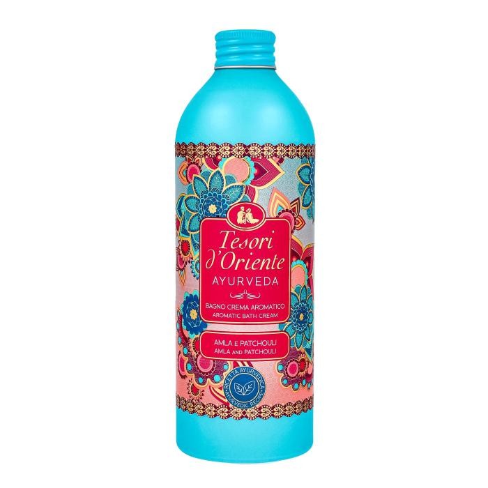 TESORI D`ORIENTE Kremowy Płyn do kąpieli Ayurveda - Amla &amp; Patchouli 500ml