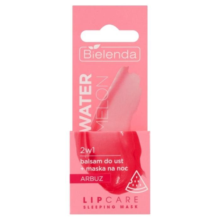 BIELENDA Lip Care Balsam do ust + Maska na noc 2w1 Watermelon 10g