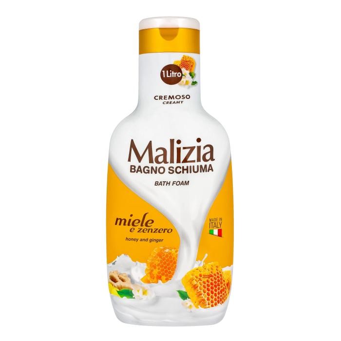 MALIZIA Płyn do kąpieli Miód &amp; Imbir 1000 ml