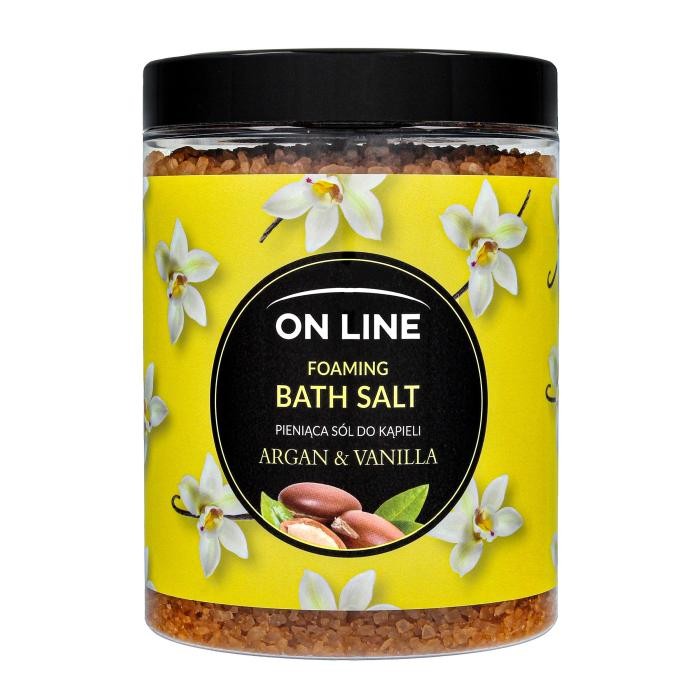 On Line Pieniąca Sól do kąpieli Agran &amp; Vanilla 1200g