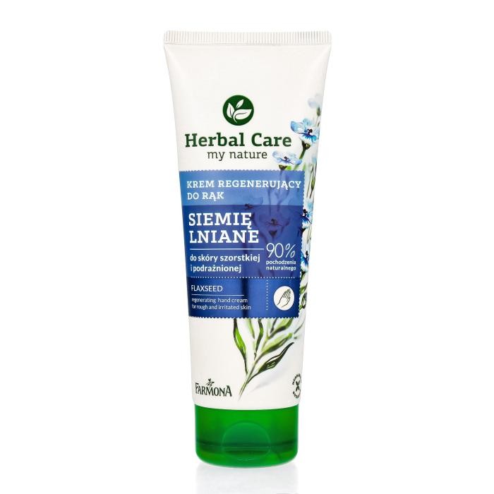 HERBAL CARE Krem regenerujący do rąk Siemię lniane 100 ml