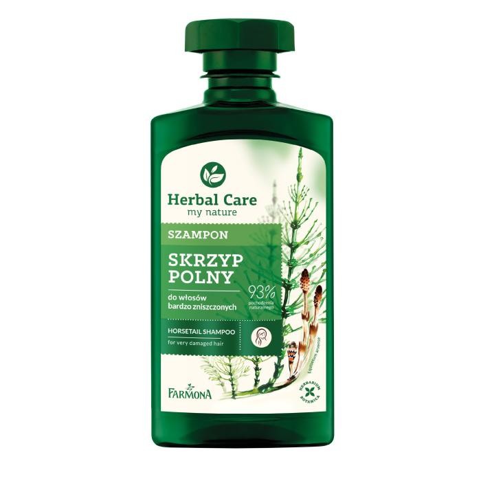 HERBAL CARE Szampon do włosów bardzo zniszczonych Skrzyp Polny 330 ml