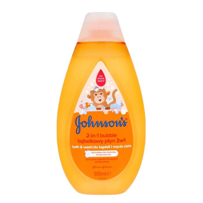 Johnson`s Baby Bubble Bąbelkowy Płyn do kąpieli 2w1 dla dzieci  500ml