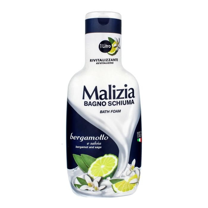 MALIZIA Płyn do kąpieli Bergamotka i Szałwia 1000 ml