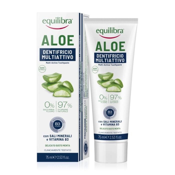 EQUILIBRA Aloe Pasta do zębów multi-aktywna 75 ml