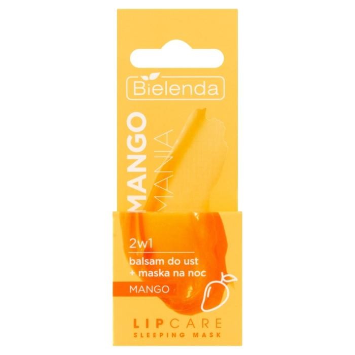 BIELENDA Lip Care Balsam do ust + Maska na noc 2w1 Mango Mania 10g