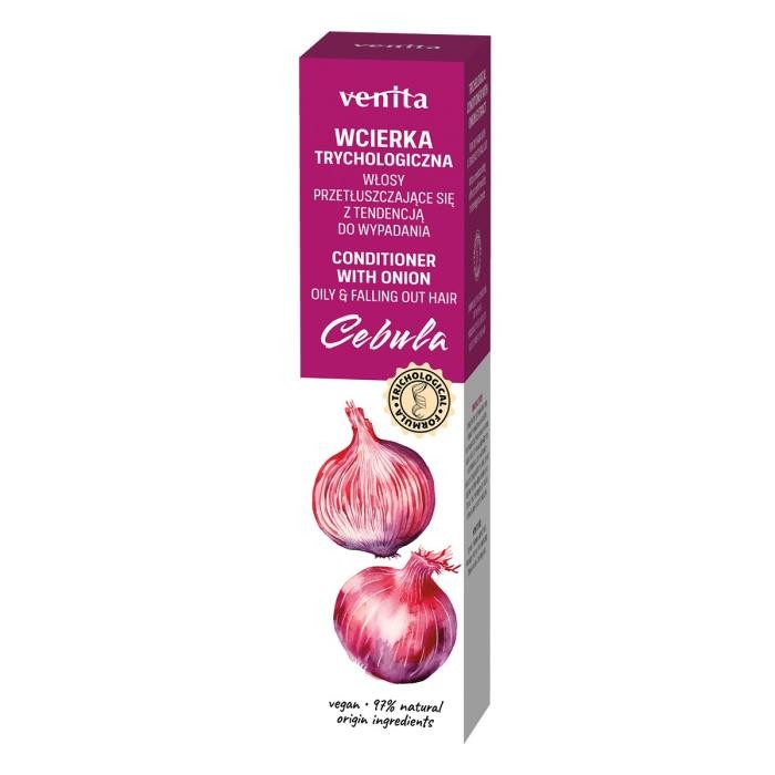 VENITA Trichological Formula Wcierka trychologiczna Cebula - do włosów przetłuszczających się z tendencją do wypadania 100ml